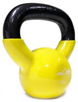 Гиря виниловая STARFIT DB-401 4 кг, желтая фото