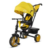 (м) Велосипед детский 3-х колесный City-Ride CR-B3-09YW рама сталь, колясочная крыша, ручка управлен фото