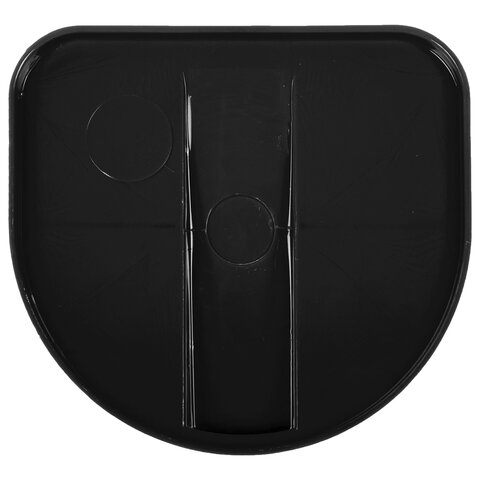 Подставка-органайзер BRAUBERG STYLE, 5 отделений, 132х122х108 мм, черная, 238096 фото