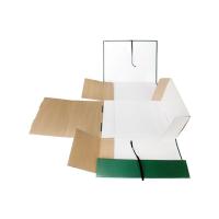 Короб архивный А4, 150 мм, 2 завязки, бумвинил, до 1400 листов, ассорти, 122806  фото