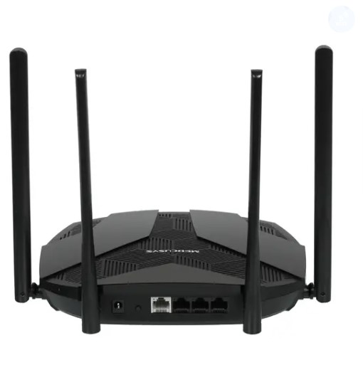 Wi-Fi роутер Mercusys MR80X AX3000 10/100/1000BASE-TX черный фото