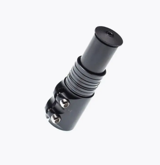 Удлинитель штока вилки Y-8-05 KAIWEI для безрезьбовой рулевой колонки 1-1/8", алюминиевый черный фото