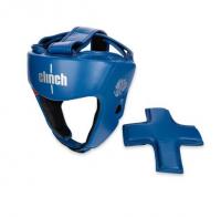 Шлем боксерский "Clinch Olimp Dual" синий р.XL фото