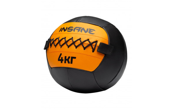 Медбол INSANE IN24-WB100 4 кг, оранжевый фото