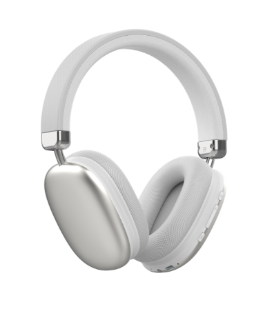 Беспроводные bluetooth наушники BH05 ULTIMATE Silver, полноразмерные PWH-BH05S фото