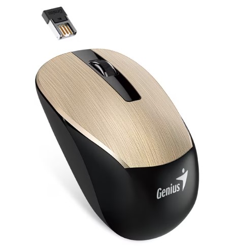 Мышь Genius NX-7015 Gold беспроводная  фото