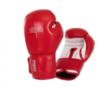 Перчатки боксерские Clinch Fight 3.0 красно-белые (вес 8 унций) фото
