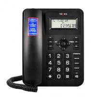 Телефон проводной TEXET TX-264 черный фото