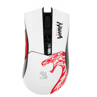 Мышь A4 Tech Bloody R90 Plus Naraka белый/рисунок оптич. (5000dpi) USB игровая (7but) фото