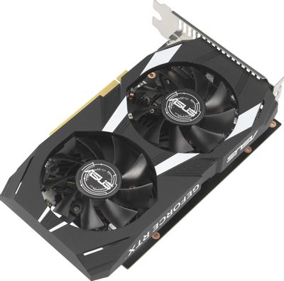 Видеокарта PCI-E 6Gb ASUS NV DUAL-RTX3050-O6G RTX3050 GDDR6 96bit 1507/14000 DVIx1 HDMIx1 DPx1 HDCP  фото