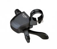 Шифтер Microshift SL-M850-L3, левый, 3 ск., трос 1800 мм, черный Х112474 фото