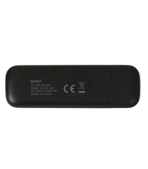Модем 3G/4G Huawei Brovi E3372-325 USB внешний черный 51071UYP фото