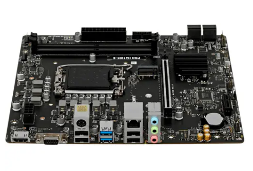 Материнская плата MB MSI PRO H610M-E <S-1700 Intel H610 2xDDR5 mATX AC`97 8ch(7.1) GbLAN+VGA+HDMI> фото