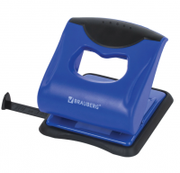 Дырокол BRAUBERG "JET PRO", до 30 листов, сине-черный, 228600 фото