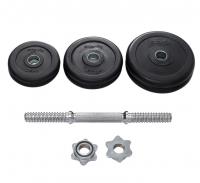 Гантель разборная обрезиненная в коробке STARFIT DB-716 10 кг. фото