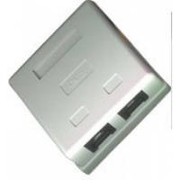 Розетка RJ-45 8P8C двойная для сети 5кат. TWT-SM2-4545-WH фото
