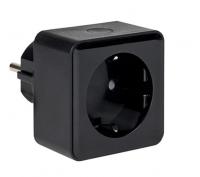 Умная розетка EKF Сonnect PRO Wi-Fi черная RCS-2-WF фото