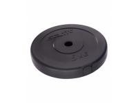 Диск пластиковый STARFIT BB-203 5 кг, d=26 мм, черный фото