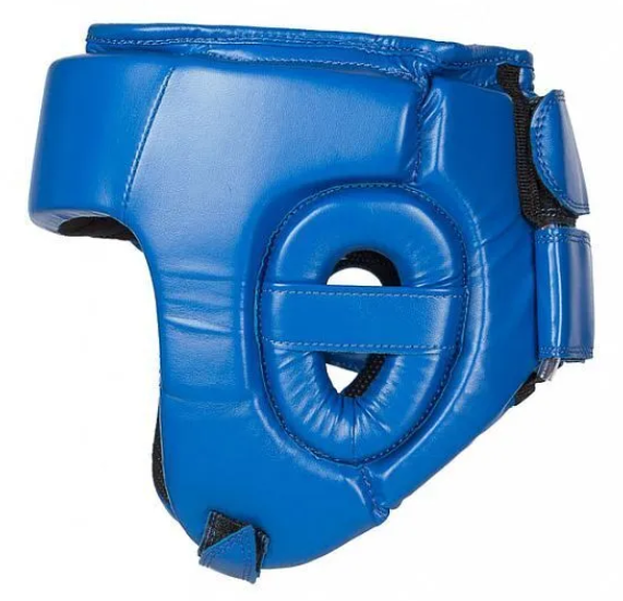 Шлем боксерский "Clinch Helmet Kick" синий (размер S)  фото