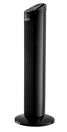 Вентилятор колонный BRAYER BR4958BK фото