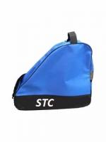 Сумка для коньков STC синий с серым  фото