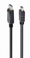 Кабель DisplayPort - HDMI 1м Cablexpert  CC-DP-HDMI-1M фото