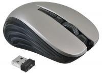 Мышь Oklick 545MW черный/серый оптическая (1600dpi) беспроводная USB (3but) фото