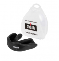 Капа одночелюстная Clinch Competition Single Layer Mouthguard черная (размер Junior) фото