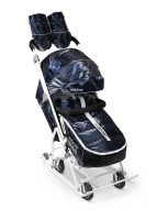 Санки-коляска Ника Наши Детки 9 сапфир НД9С/С фото