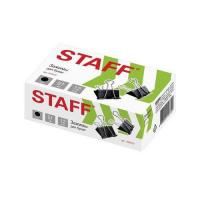 Зажимы для бумаг большие STAFF "EVERYDAY", КОМПЛЕКТ 12 шт., 51 мм, на 230 листов, черные, картонная  купить ЦИТ Зажимы для бумаг большие STAFF "EVERYDAY", КОМПЛЕКТ 12 шт., 51 мм, на 230 листов, черные, картонная  фото