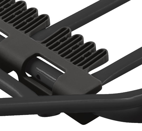 Сушилка для белья NIKA СБТ18/Ч 18м (напольная) черный фото