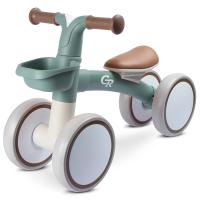 Беговел 4х кол City-Ride CR-BB-01GN. Алюминиевая рама, мягк. регул. сиденье, колеса 7" EVA, корзинка купить ЦИТ Беговел 4х кол City-Ride CR-BB-01GN. Алюминиевая рама, мягк. регул. сиденье, колеса 7" EVA, корзинка фото