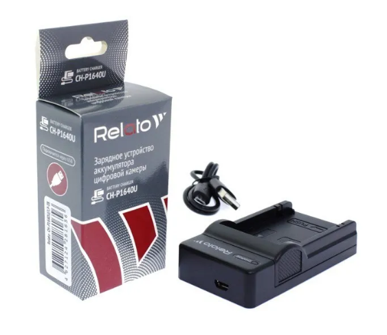 Зарядное устройство Relato CH-P1640/NB12L для Canon NB-12L/13L фото