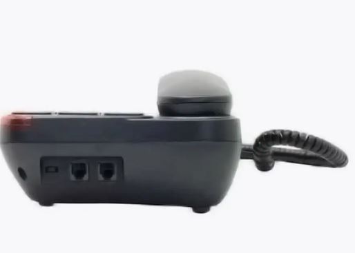 Телефон проводной TEXET TX-201 черный фото