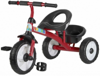 (м) Велосипед детский 3х колесный CH-B3-01MX Чижик (КРАСНЫЙ), колеса пластик 10"/8" фото