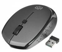 Мышь Oklick 488MW черный/серый оптическая (1600dpi) беспроводная USB (4but) фото