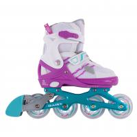Роликовый коньки Tech Team Daisy  Purple р.31-35 (S) фото