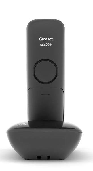 Тел. аппарат Gigaset AS690 DUO RUS черный АОН (L36852-H2816-S301) фото