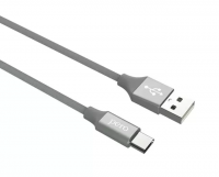 Кабель USB - Lightning PERO DC-02 1м серый (PRDC-028P1MGR) фото