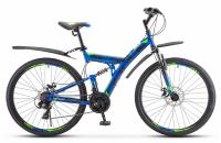 (м) Велосипед двухподвесный STELS 27,5" Focus MD V010 (2020). фото