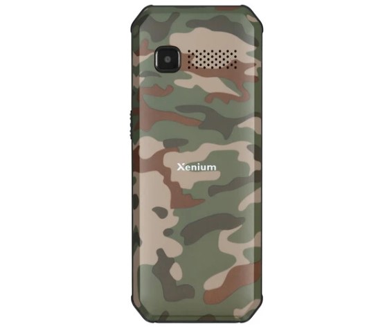 Мобильный телефон XENIUM X300 Green Camouflage купить ЦИТ Мобильный телефон XENIUM X300 Green Camouflage фото
