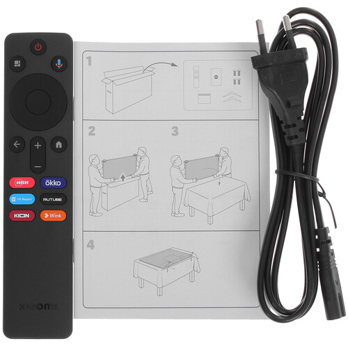 Телевизор QLED Xiaomi 43" Mi TV A Pro 43 2025 Ultra HD черный фото