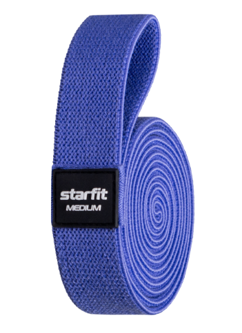 Эспандеры для кроссфита STARFIT ES-205 текстиль, фиолетовый, 3 шт. фото