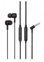 Наушники с микрофоном PERO EP16 черный EP16B фото