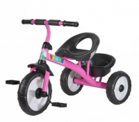(м) Велосипед детский 3х колесный CH-B3-01MX Чижик (РОЗОВЫЙ), колеса пластик 10"/8" фото
