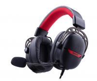 Игровые наушники с микрофоном REDRAGON Aurora черный фото
