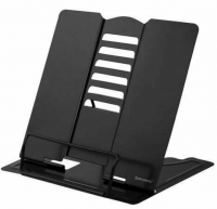 Подставка для книг и учебников BRAUBERG, Black, регулируемый наклон, металл, 238057 фото