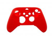 Чехол для геймпада XBox Series X/S силиконовый красный фото