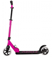 Самокат городской NOVATRACK 145P.JUNGLE.PN24 Pro, 145 мм, розовый фото