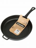 Сковорода ГАРДАРИКА 00126, чугун 26см, литая ручка фото